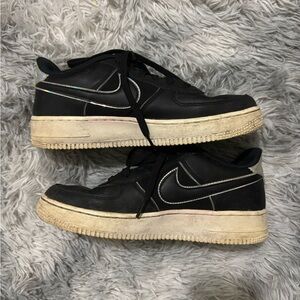 Black and Holographic Sneakers